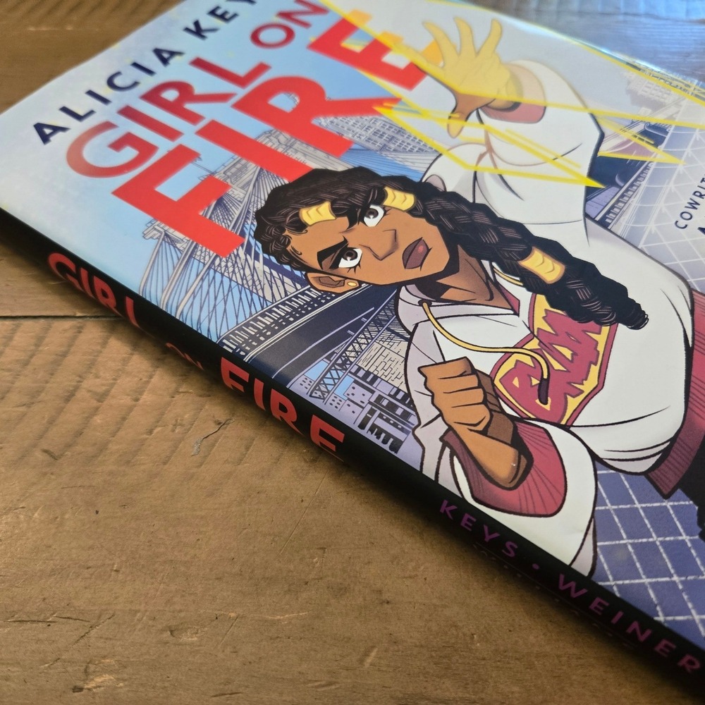 Alicia Keys Girl on Fire Graphic Novel YA First Edition Hardcover Book - Picture 2 of 10